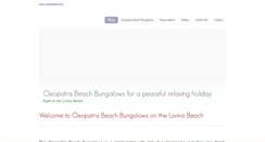 Desktop Screenshot of cleopatrabali.com